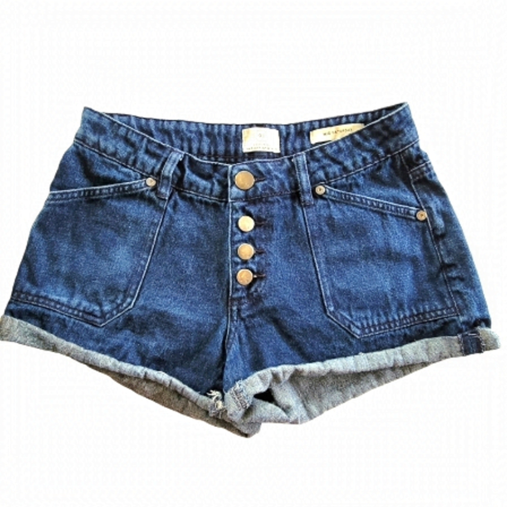 COTTON On Buttonfly Denim Shorts